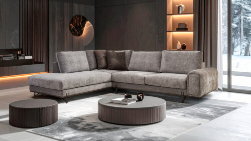 Γωνιακός Καναπές Toscana