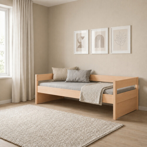 Κρεβάτι Kiddy Sofa Natural Ημίδιπλο
