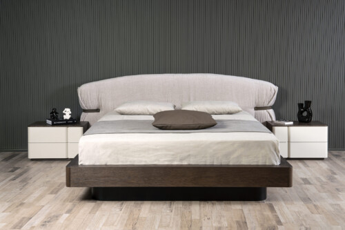Κρεβάτι Cloud Wood με 2 κομοδίνα Twin