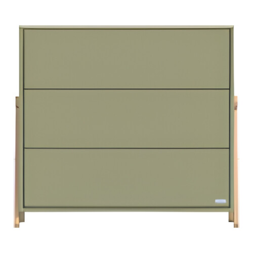 Συρταριέρα Βρεφική Palmer Olive Με 3Συρτάρια